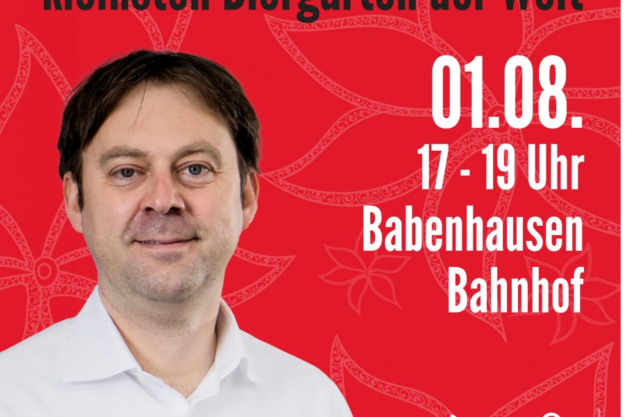 Kleinster Biergarten der Welt 2022